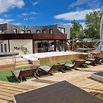 Mobil-home 3ch Climatise 5 500m Parque de Campismo