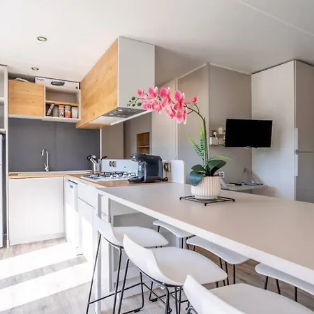 Mobil-home 3ch Climatise 5 500m Kemp Vendres